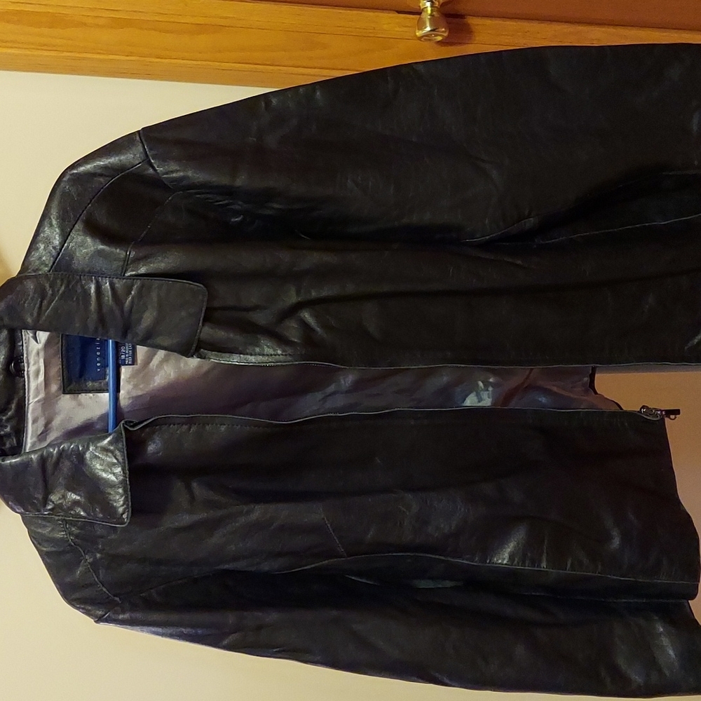 Women's leather jacket